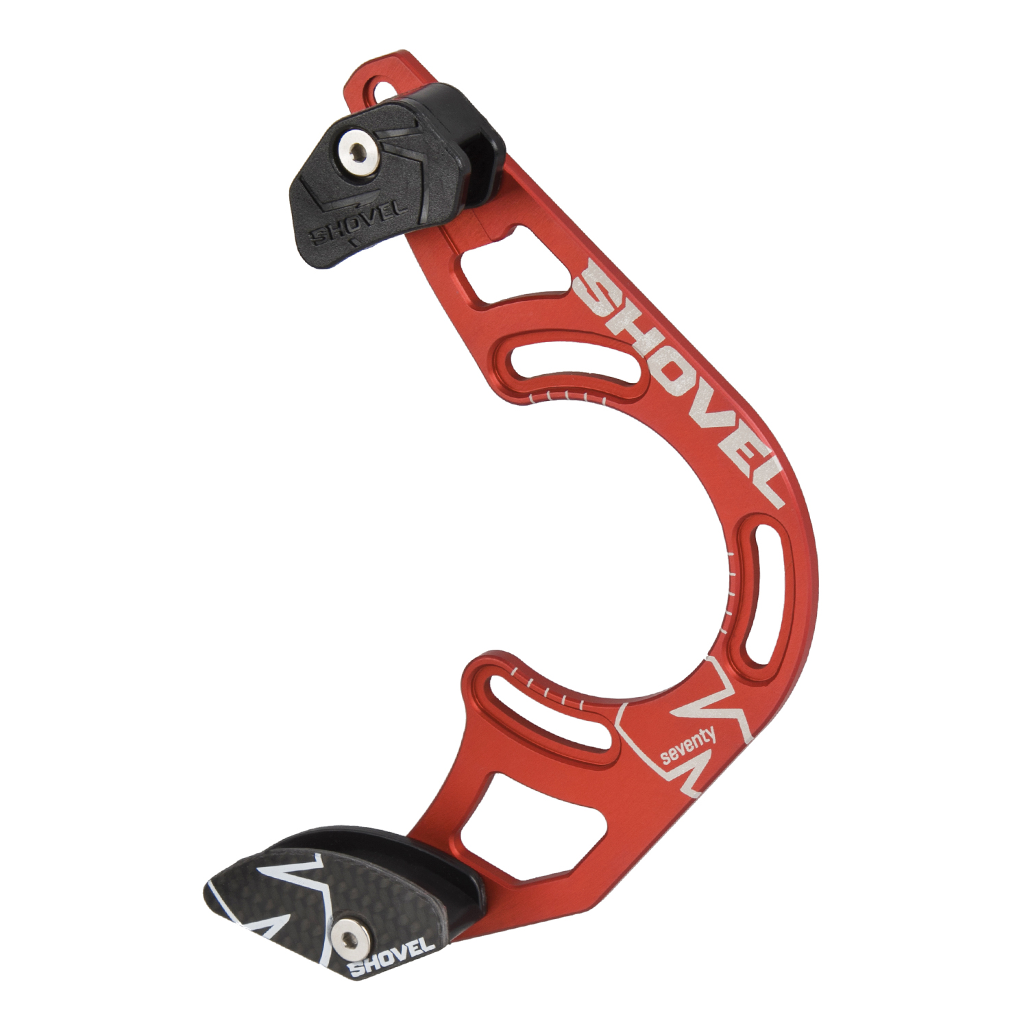Shovel Chain Guide Seventy Red, 28-36 Teeth, ISCG05
