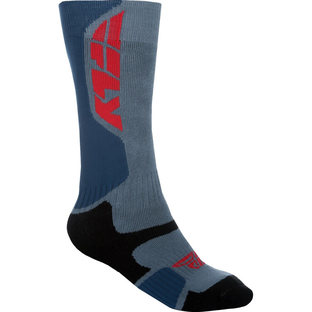 Fly Racing Chaussettes MX Pro Grey/Black - Thick