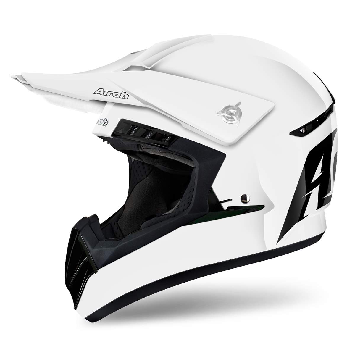 Airoh Casque MX Switch Color - Blanc Gloss