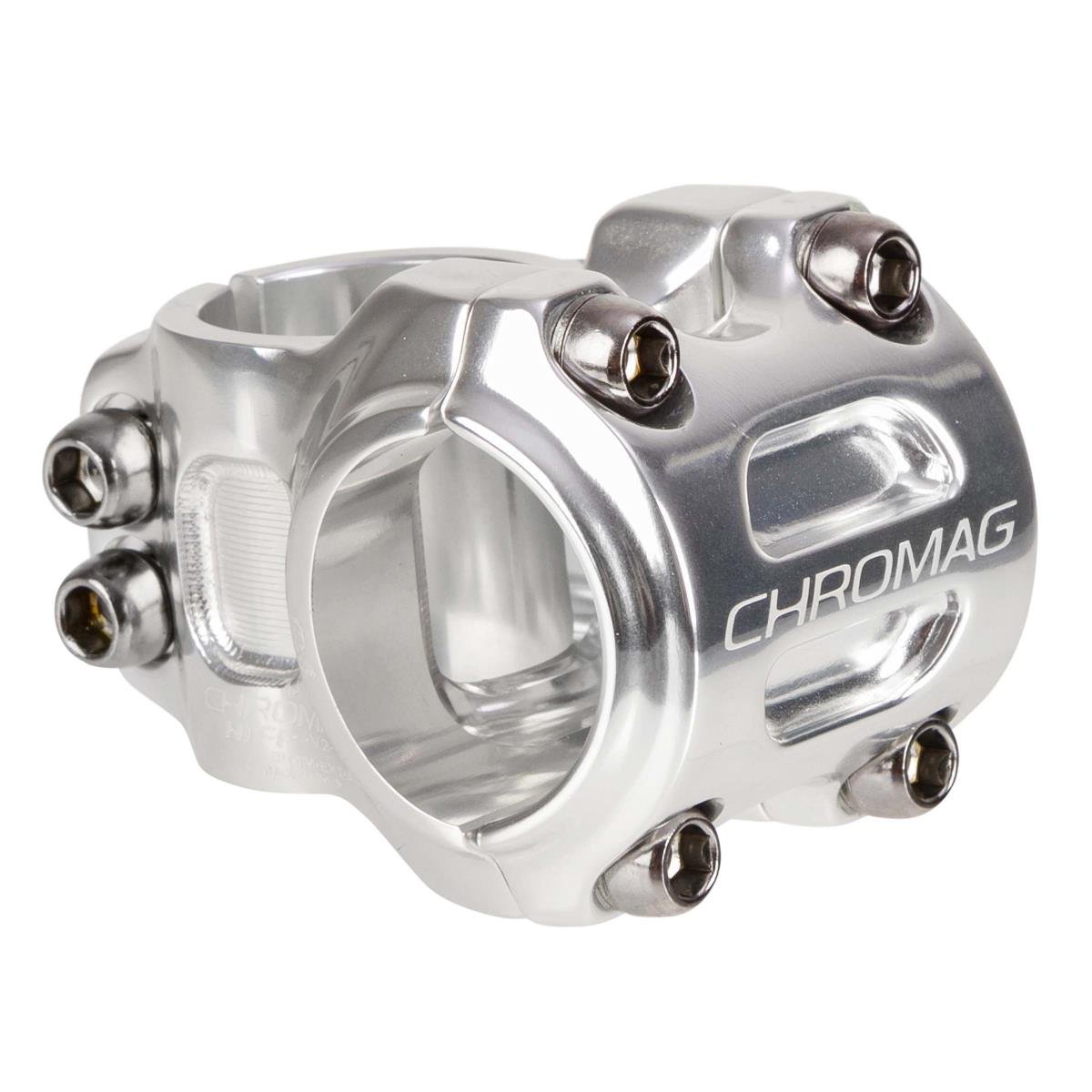 Chromag Attacco Manubrio MTB HIFI V2 31.8 mm, 31 mm Reach, Silver