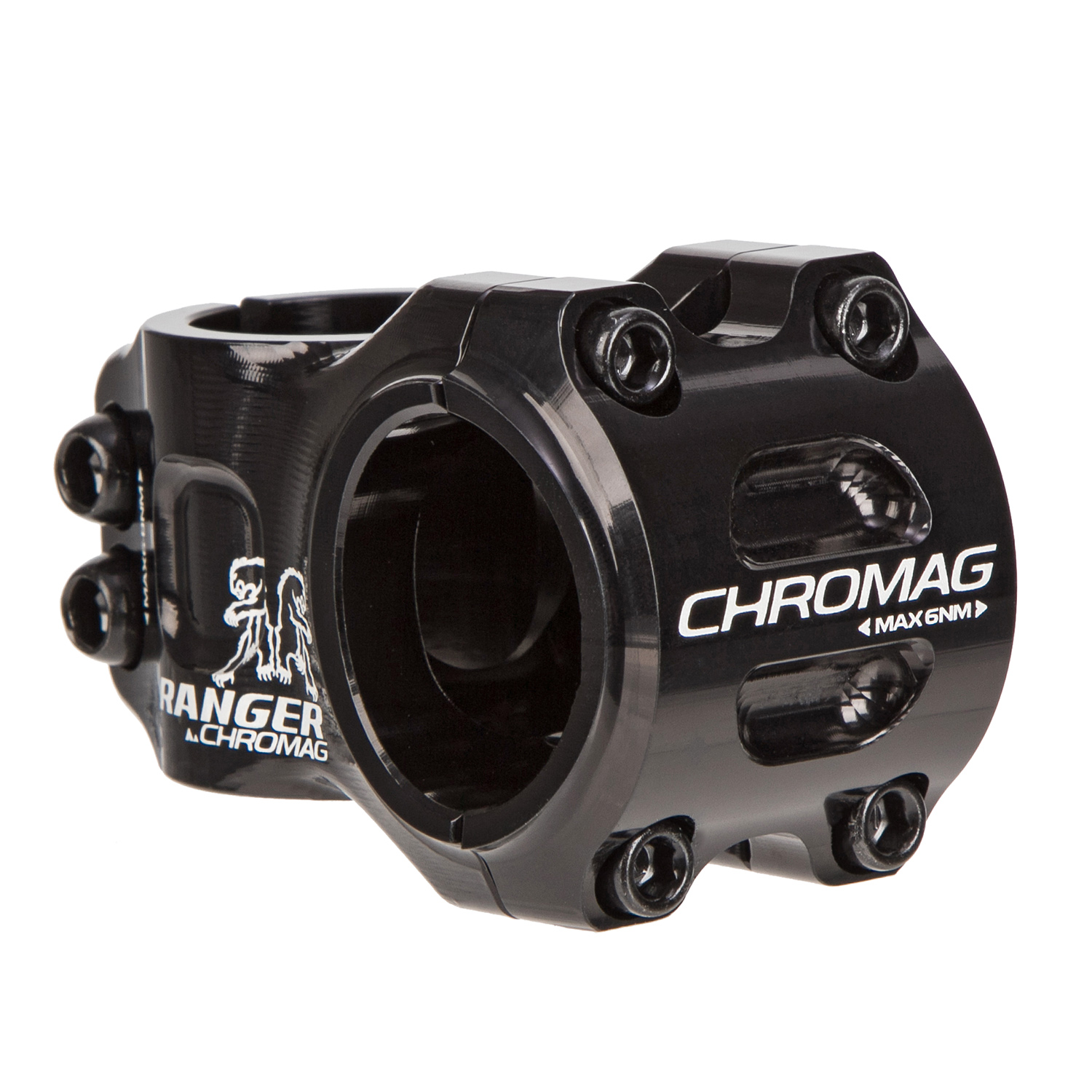 Chromag Attacco Manubrio MTB Ranger V2 Nero, 31.8 mm, 40 mm Reach