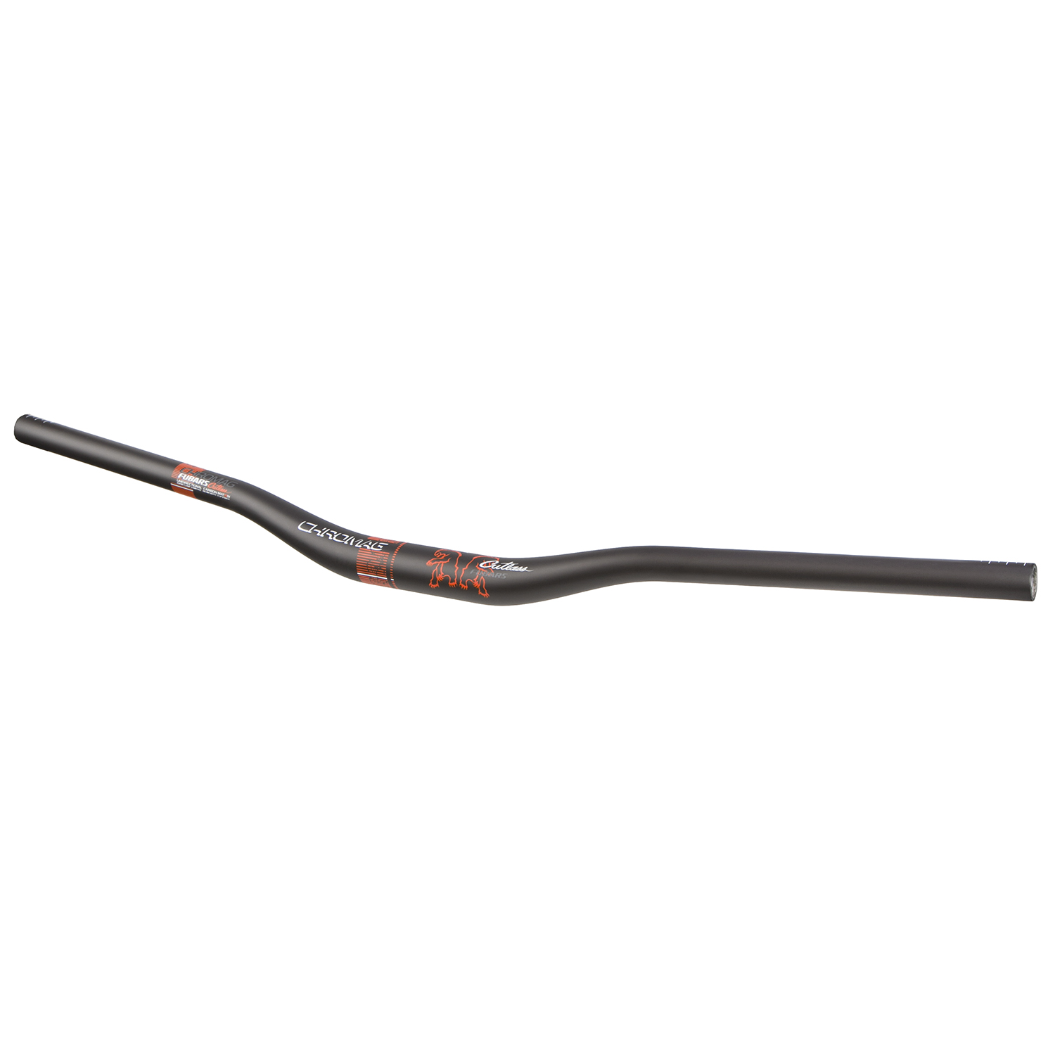 Chromag MTB Handlebar Fubars Cutlass Carbon 31.8 x 780 mm, 20 mm Rise, Black/Tight Orange