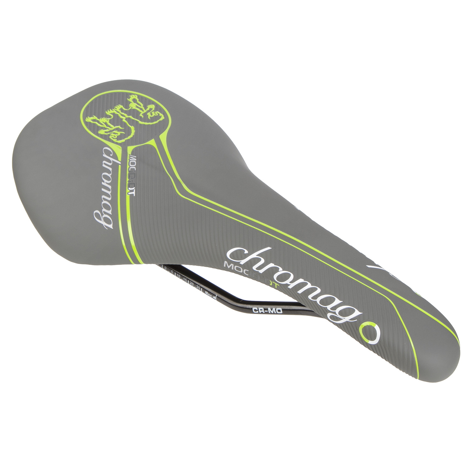 Chromag Selle Mood DT 280 x 135 mm, Gray/Tight Green
