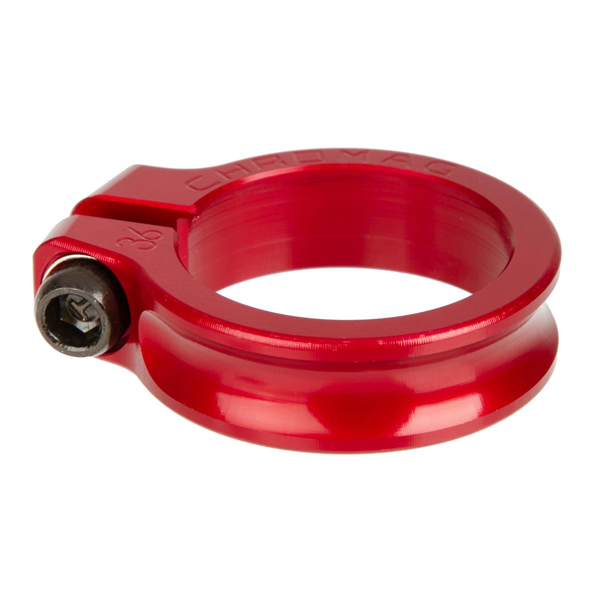 Chromag Collarino Reggisella NQR 36,5 mm, Alluminio, Rosso