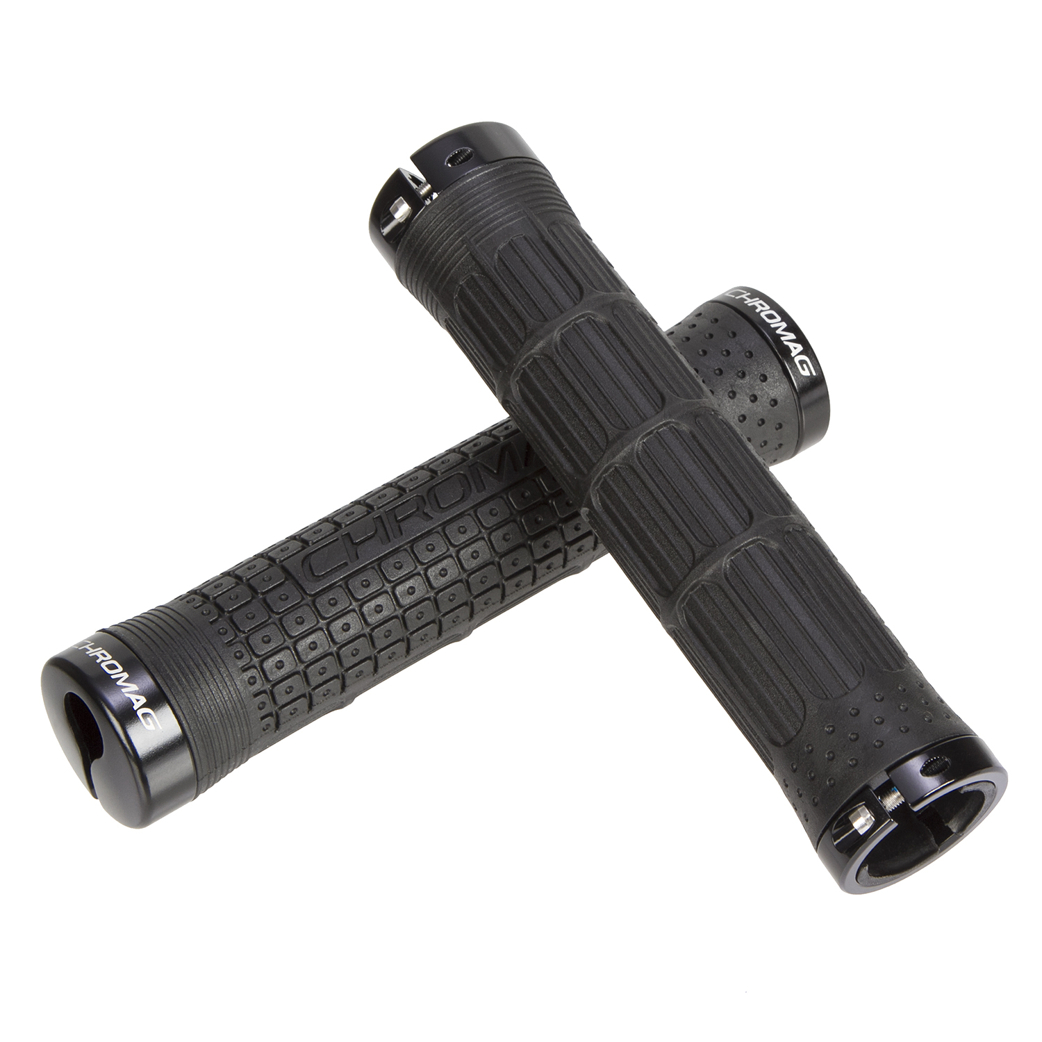 Chromag MTB Grips Clutch Lock-On Black, 146 mm