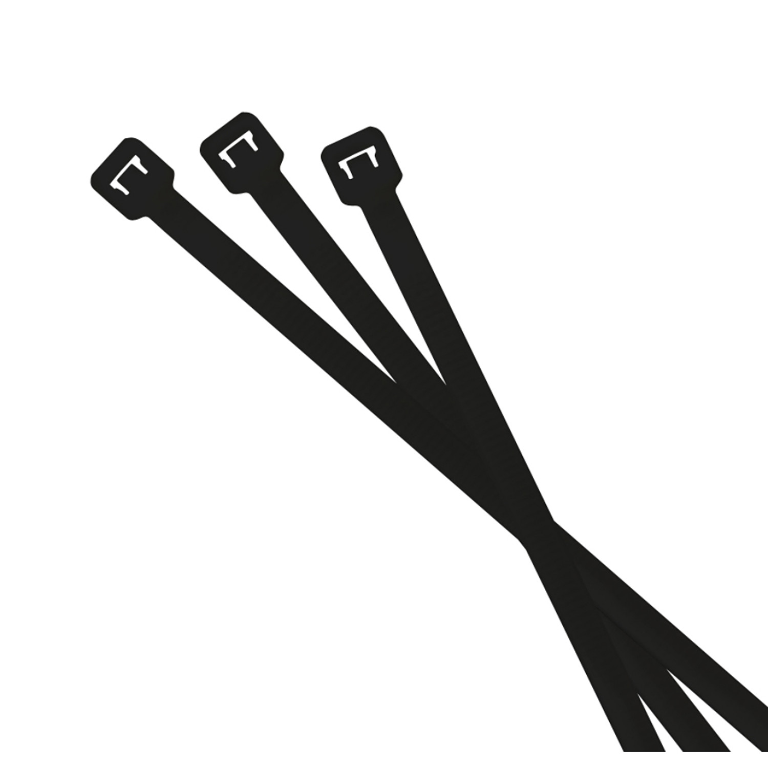 Riesel Design Fascette Cable:tie Nero, 25 Pezzi