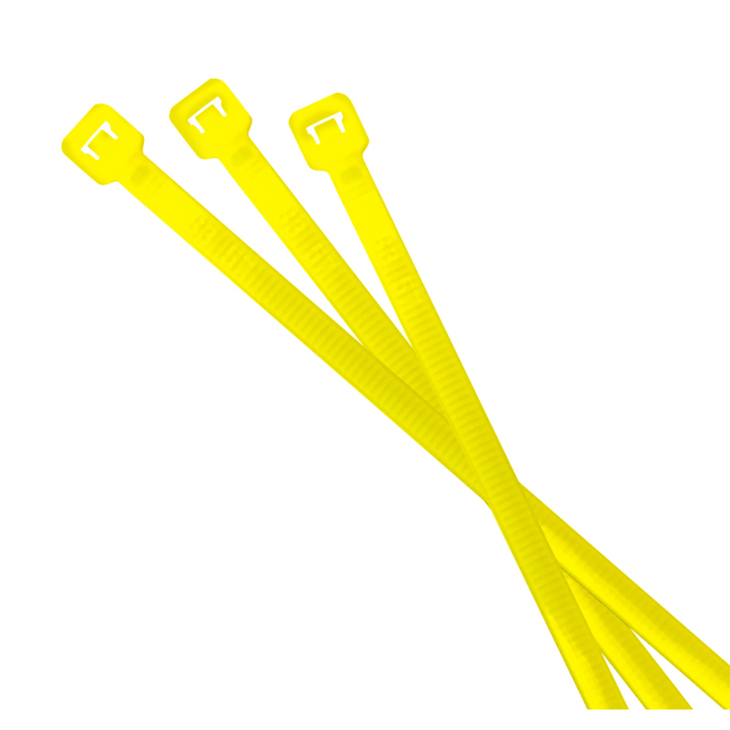 Riesel Design Fascette Cable:tie Giallo Neon, 25 Pezzi