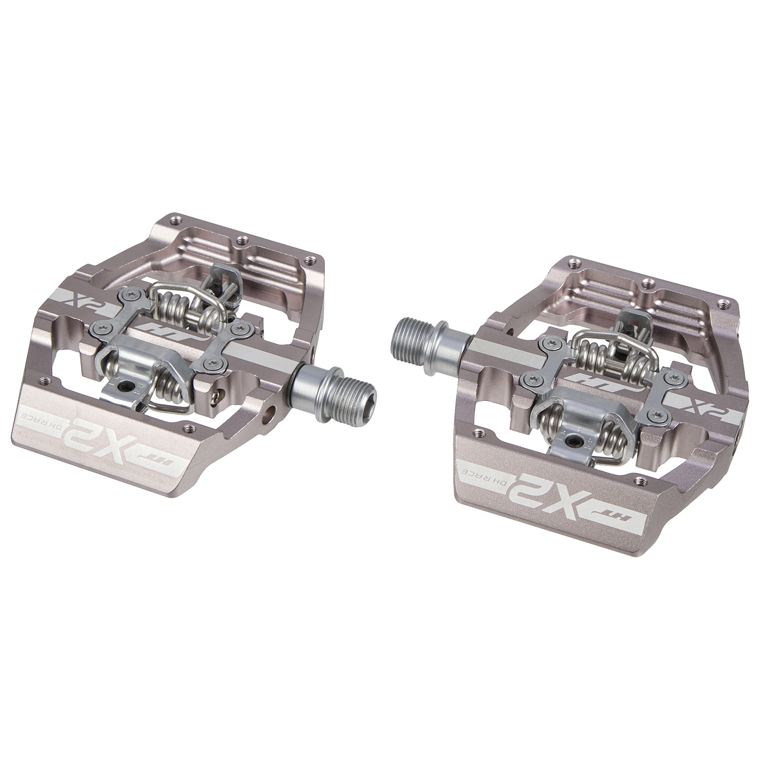 HT Components Clipless Pedals X2 Grey