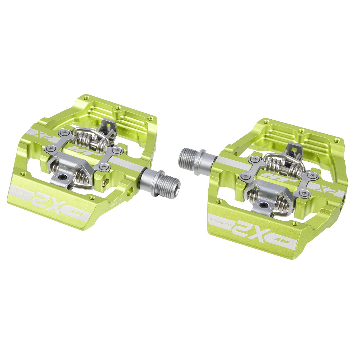 HT Components Clipless Pedals X2 Apple Green