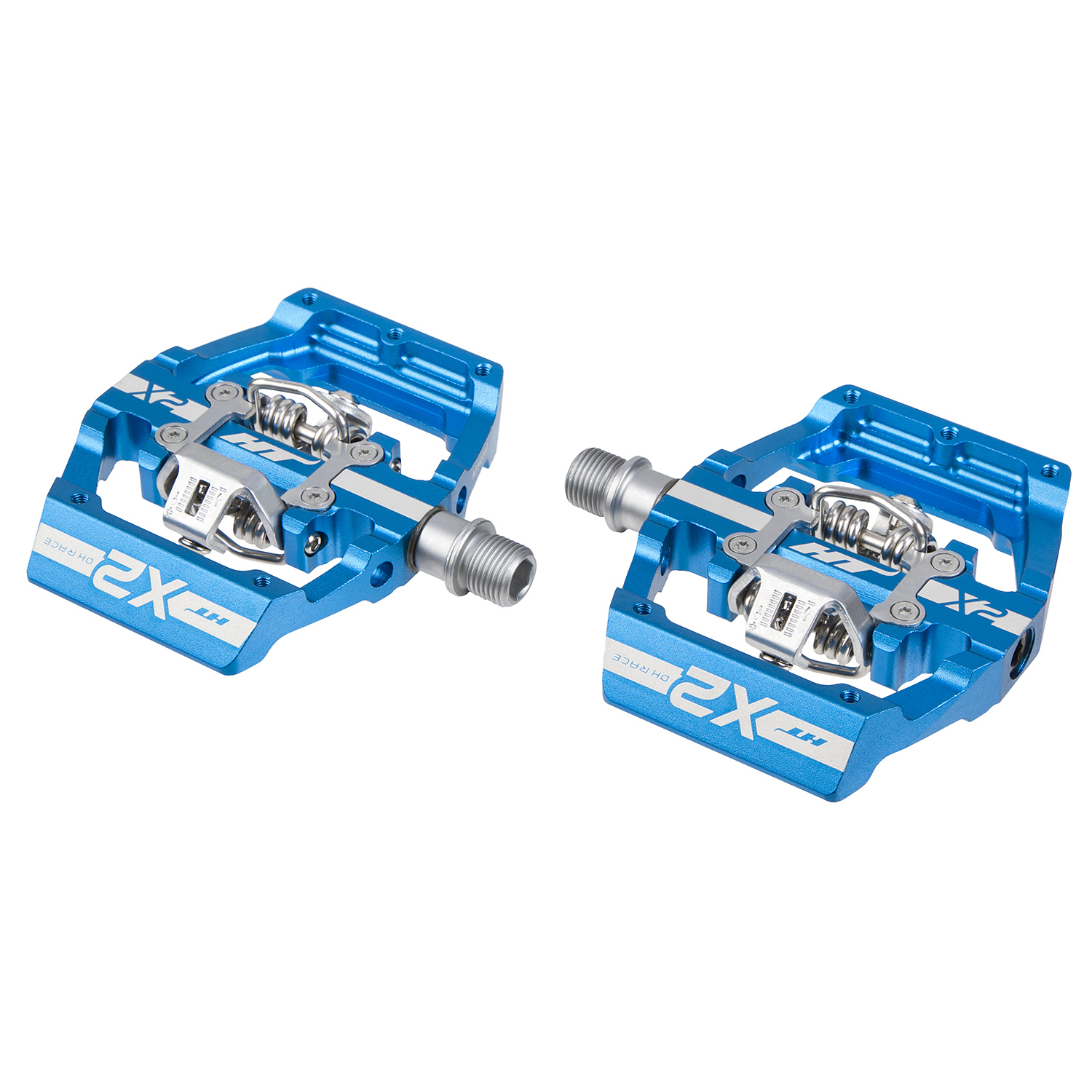 HT Components Pedale Sgancio Rapido X2 Marine Blu