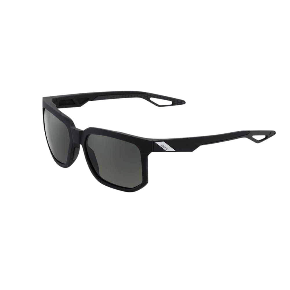 100% Sunglasses Centric Soft Tact Black - Gray Peak Polar