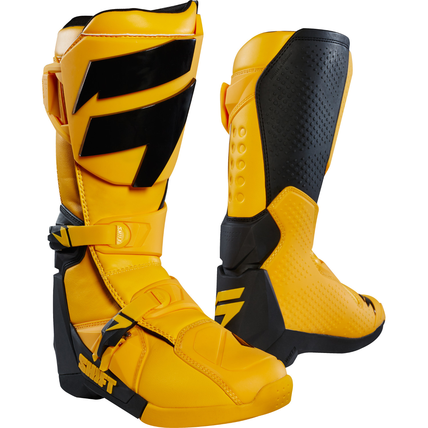 Shift MX Boots Whit3 Yellow