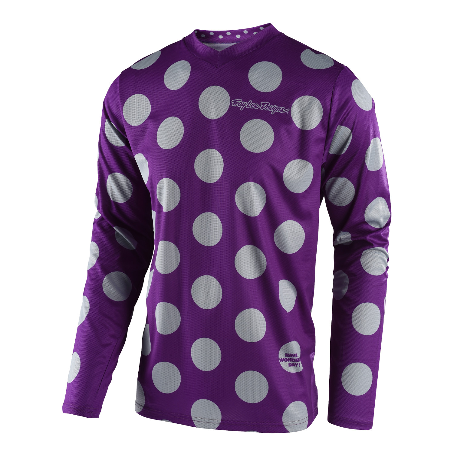 Troy Lee Designs Jersey GP Polka Dot - Purple/Grau