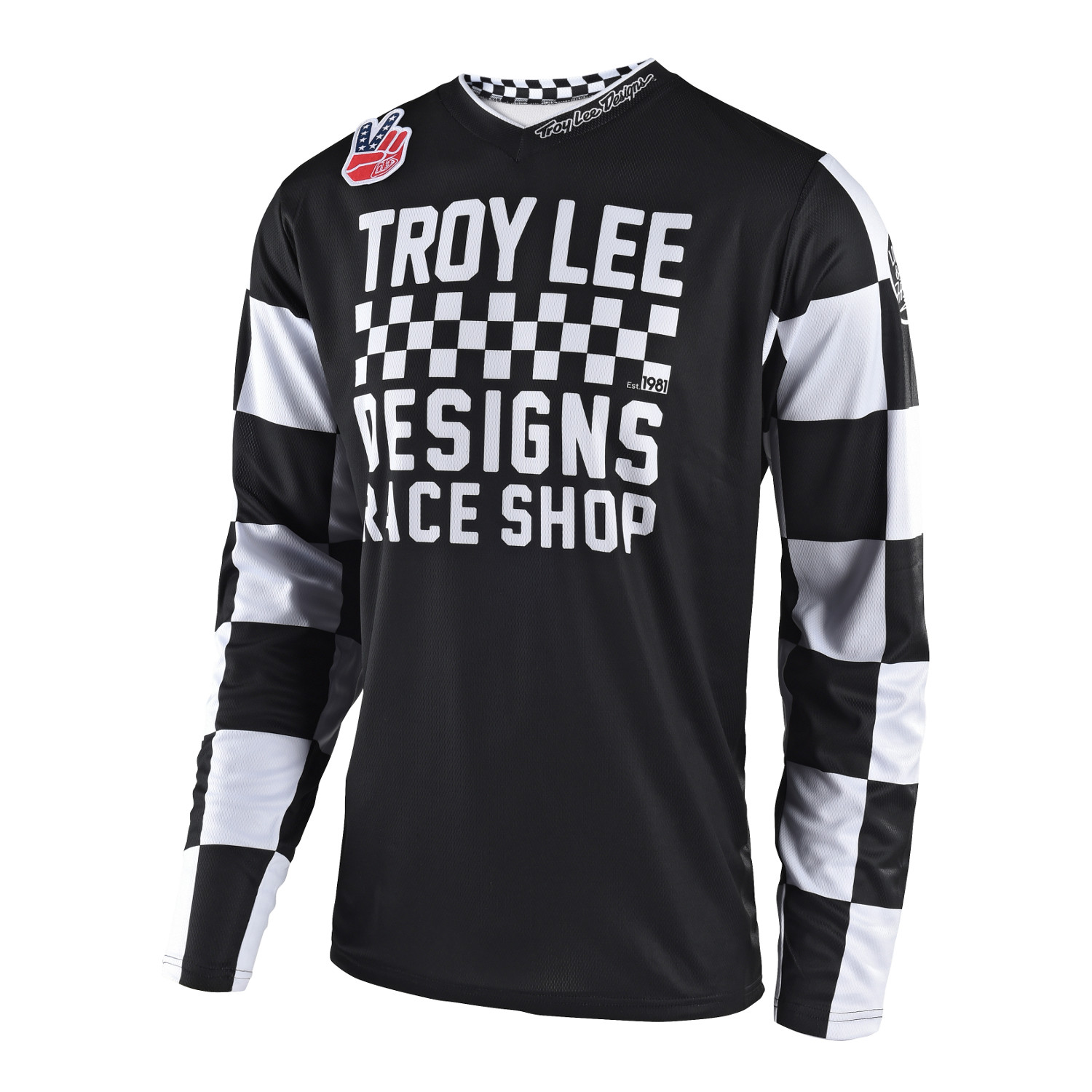 Troy Lee Designs Jersey GP Checker - Black