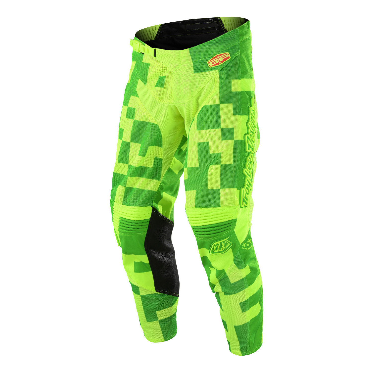Troy Lee Designs Pantaloni MX GP Maze - Flo Yellow/Green