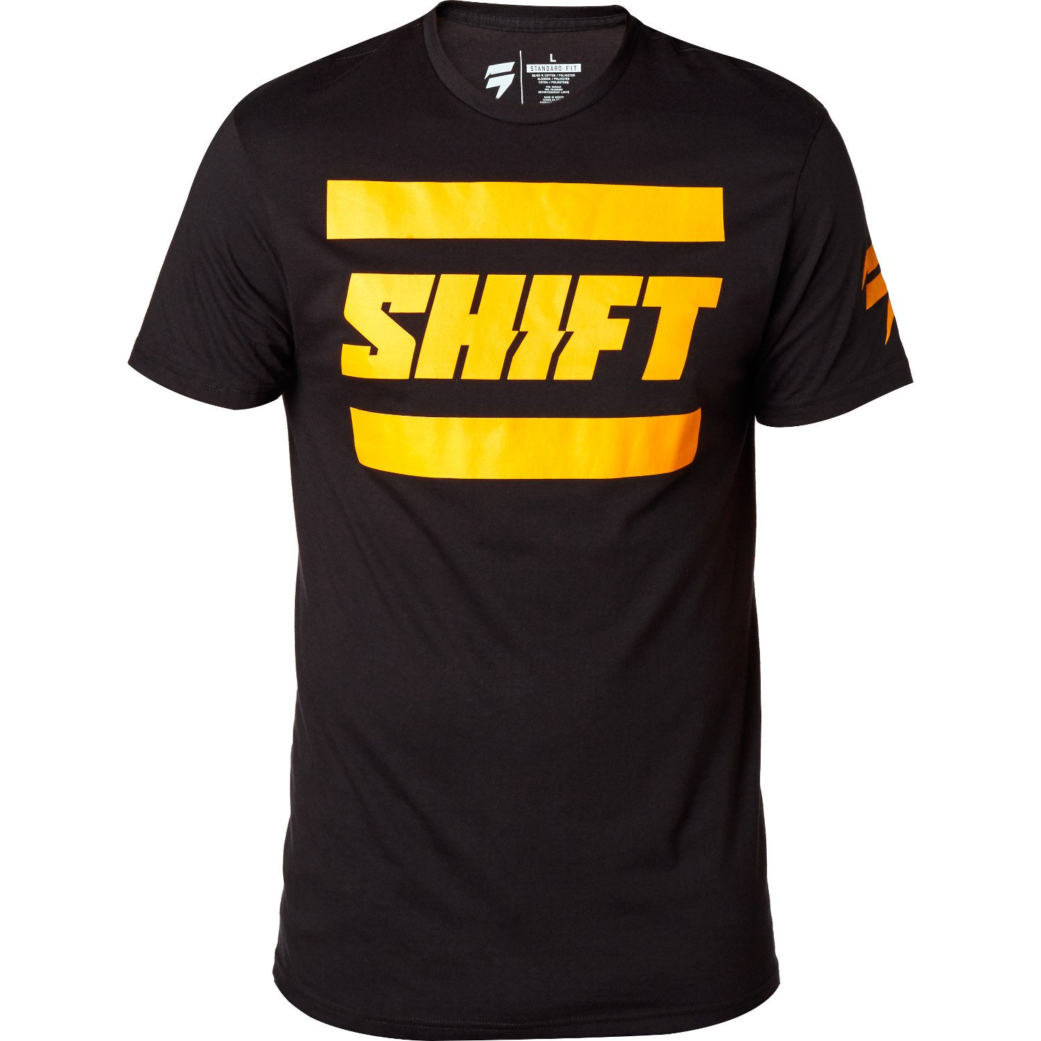 Shift T-Shirt 3lack Label Schwarz/Gelb