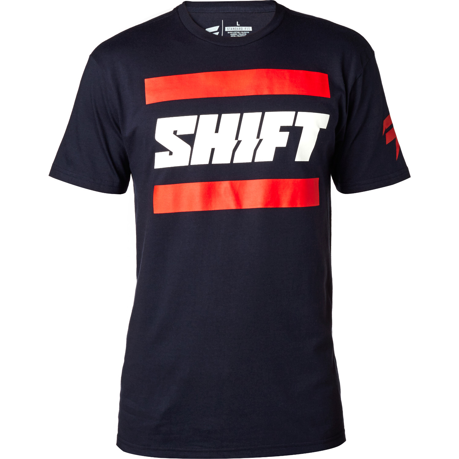 Shift T-Shirt 3lack Label Blau meliert