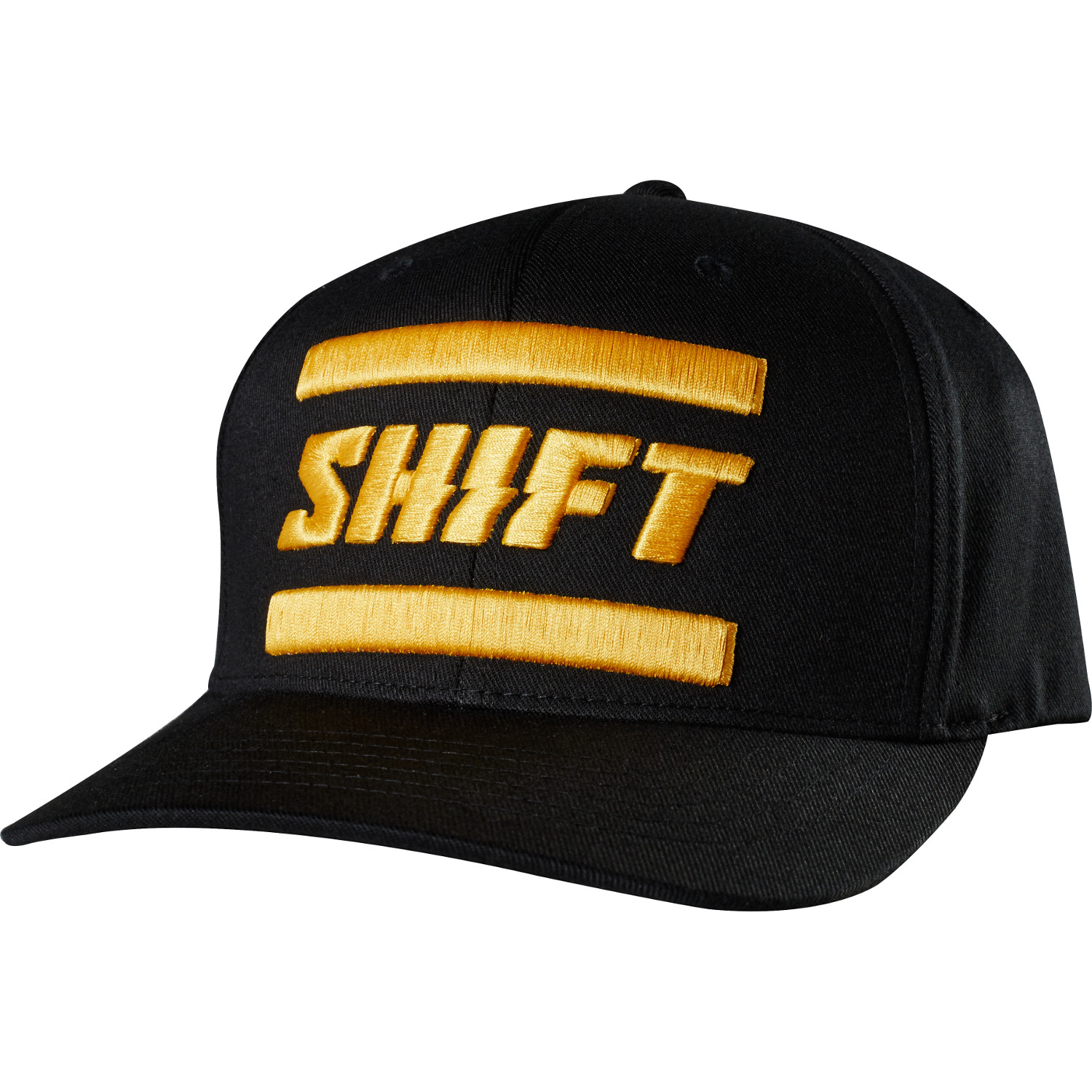 Shift Flexfit Cap 3lack Label Schwarz
