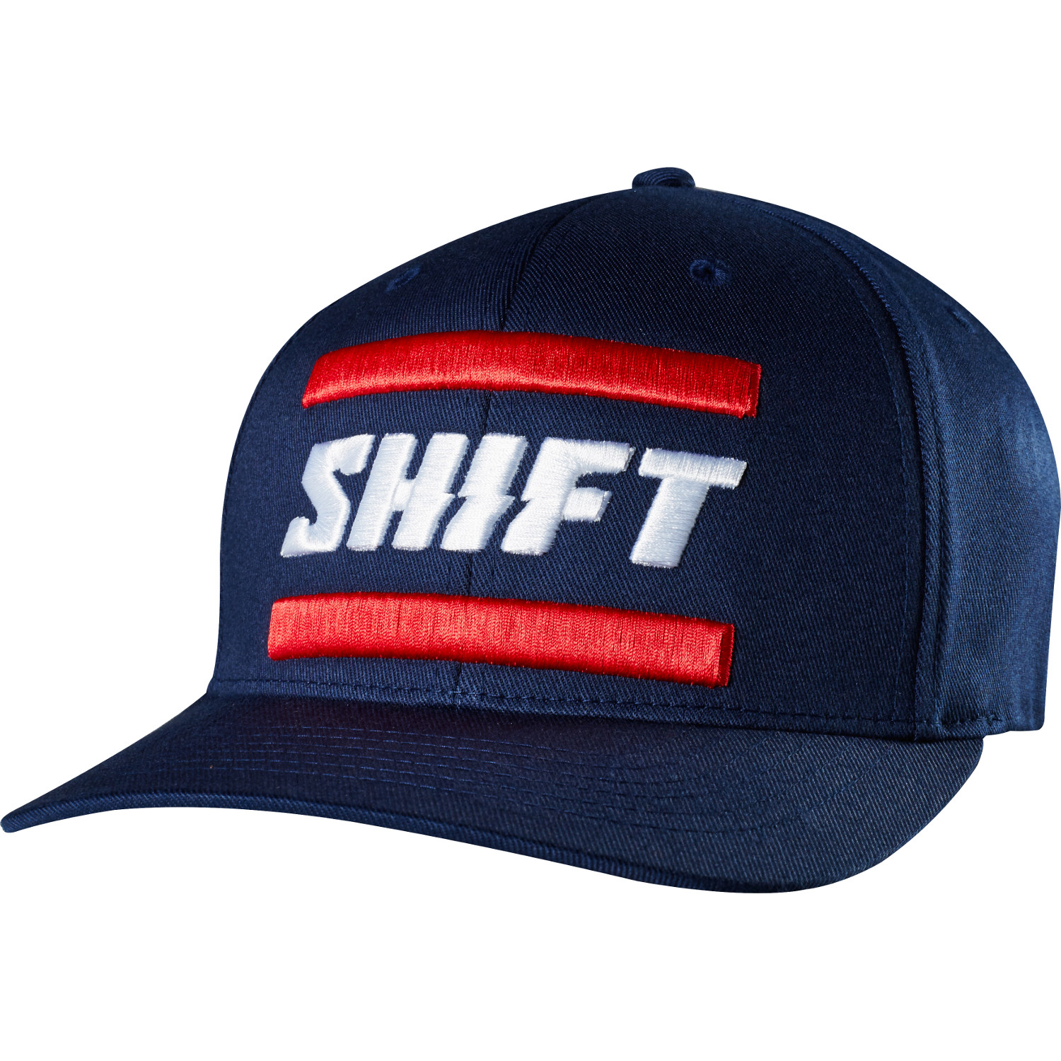 Shift Cappellino Flexfit 3lack Label Navy