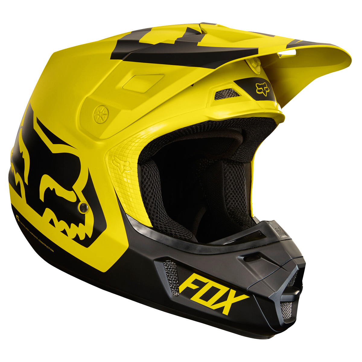 Fox Helmet V2 Preme - Yellow