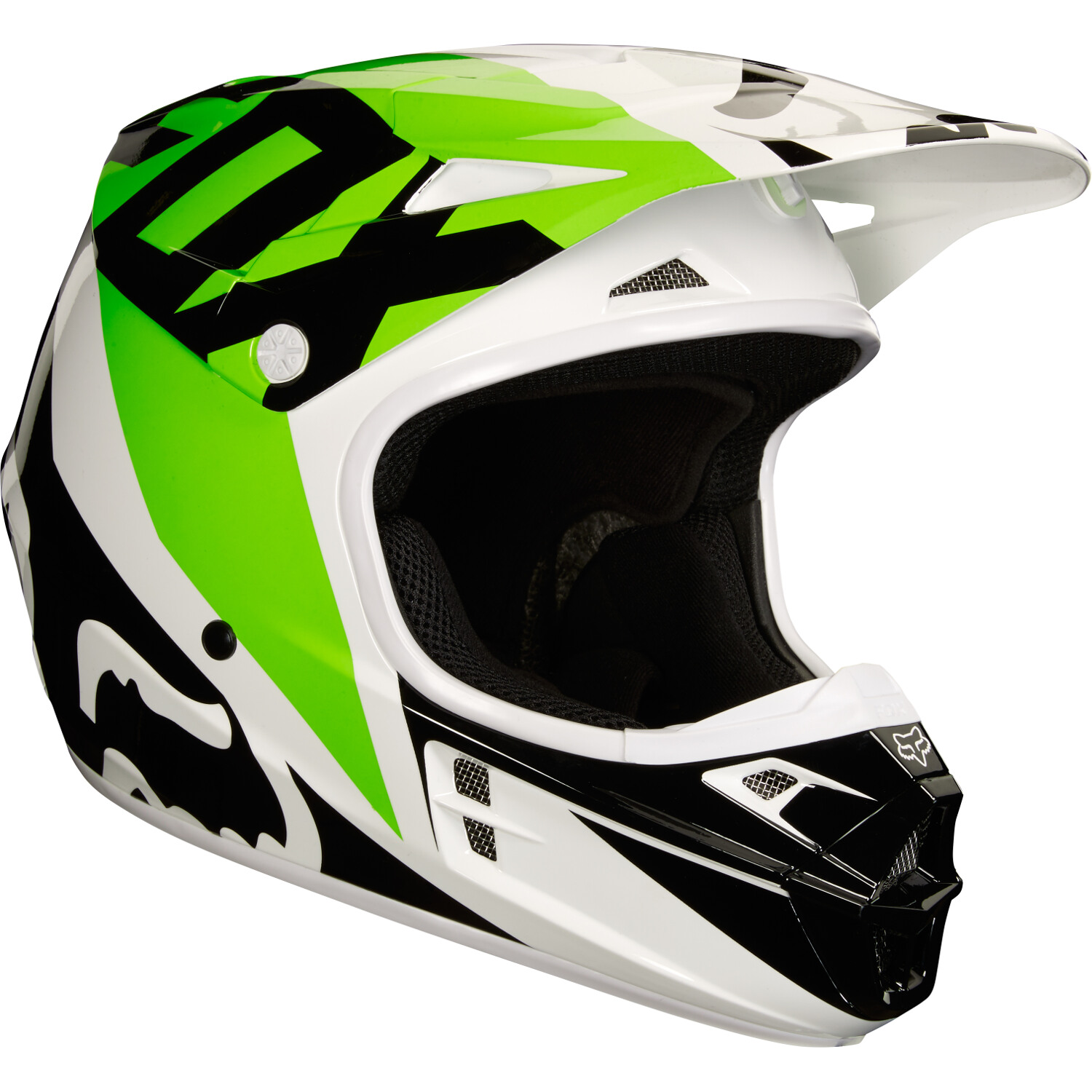 Fox Helmet V1 Race White/Black