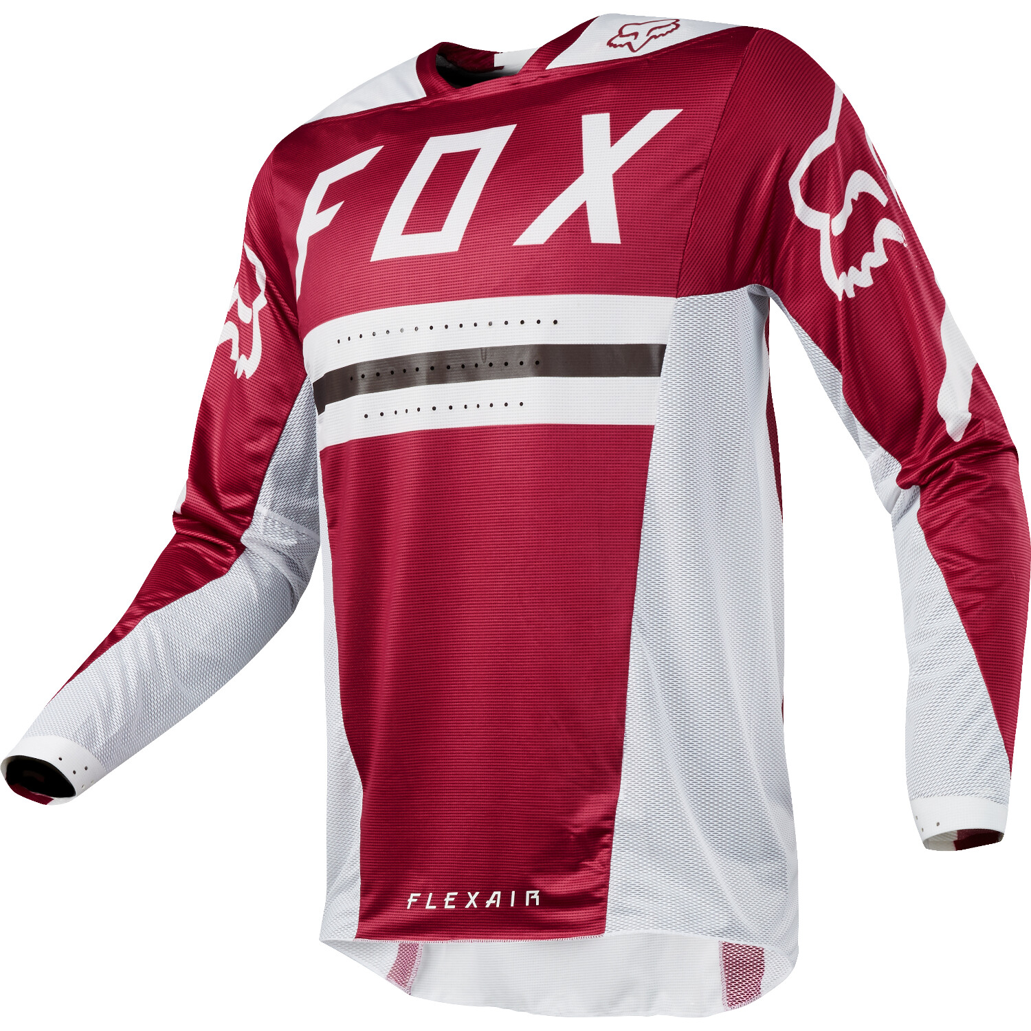 Fox Maglia MX Flexair Preest Rosso Scuro