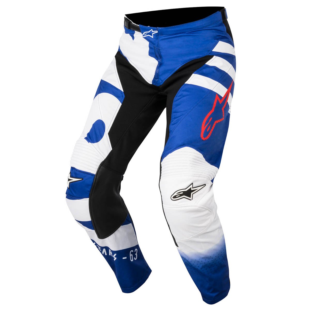 Alpinestars MX Pants Racer Braap - Blue/White/Red