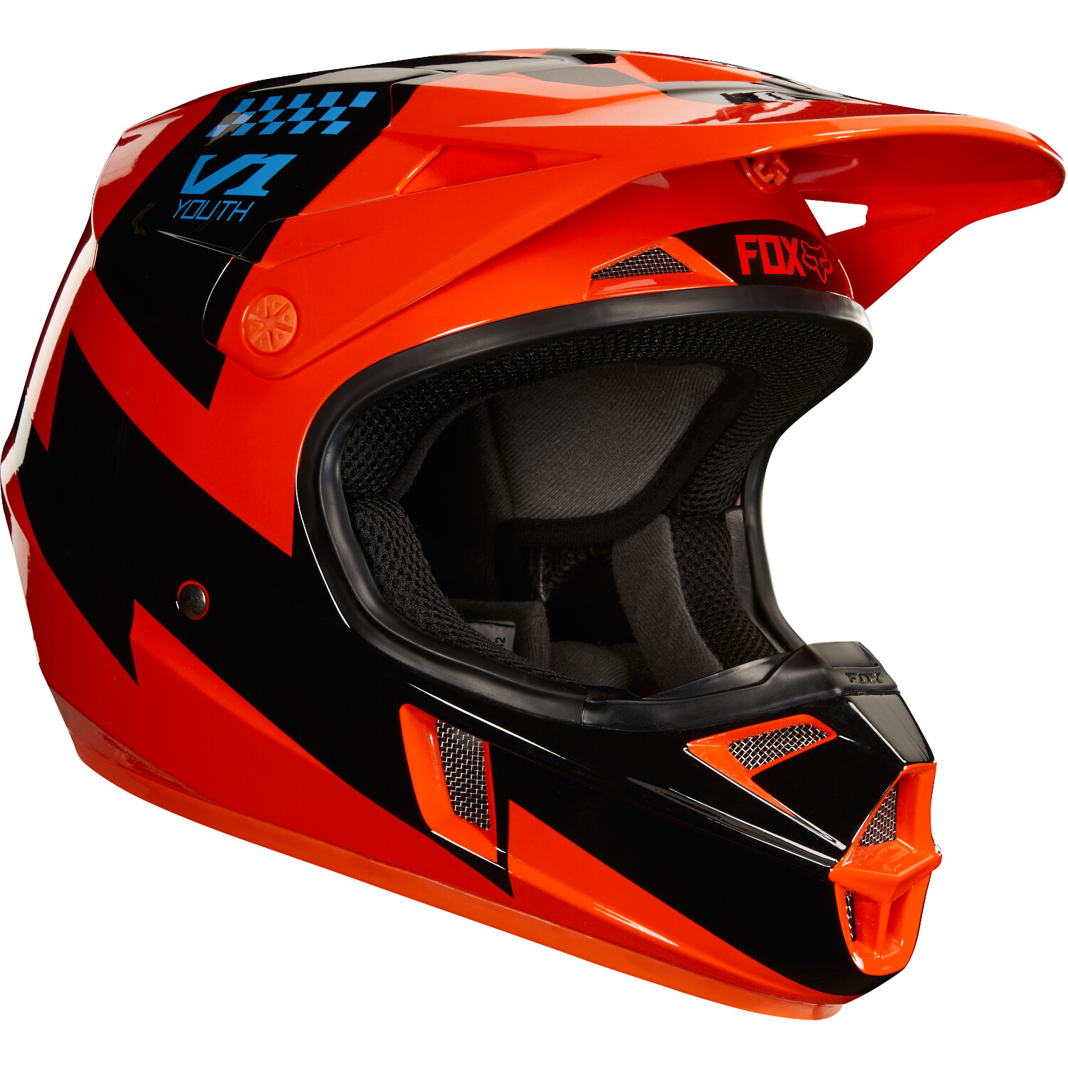 Fox Kids Helmet V1 Mastar Orange