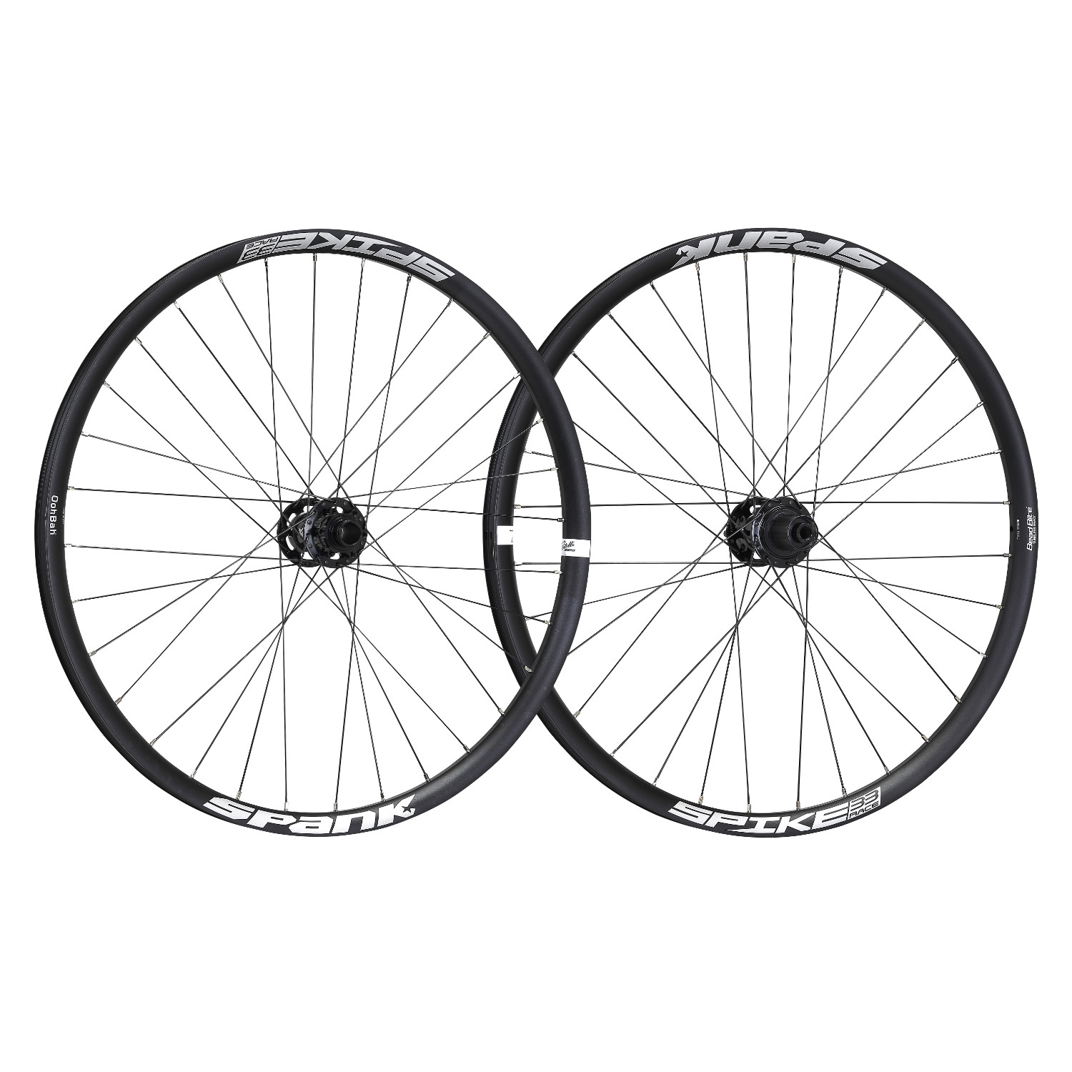Spank Wheel Set Spike Race 33 Black, 27.5 Inch, 20x110 mm/12x150 mm TA