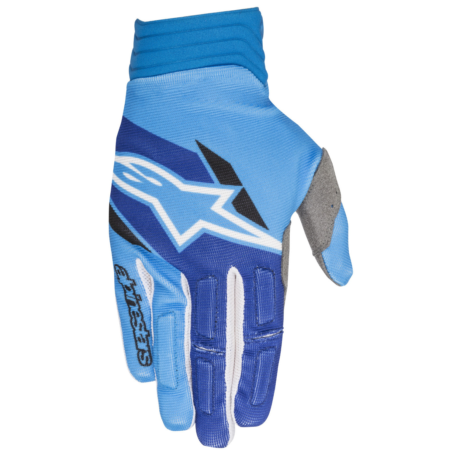 Alpinestars Gloves Aviator Aqua Blue