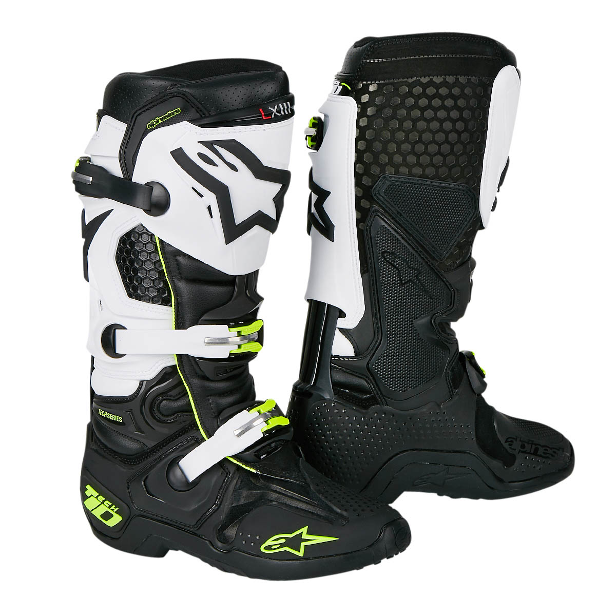 Alpinestars MX Boots Tech 10 Black/White