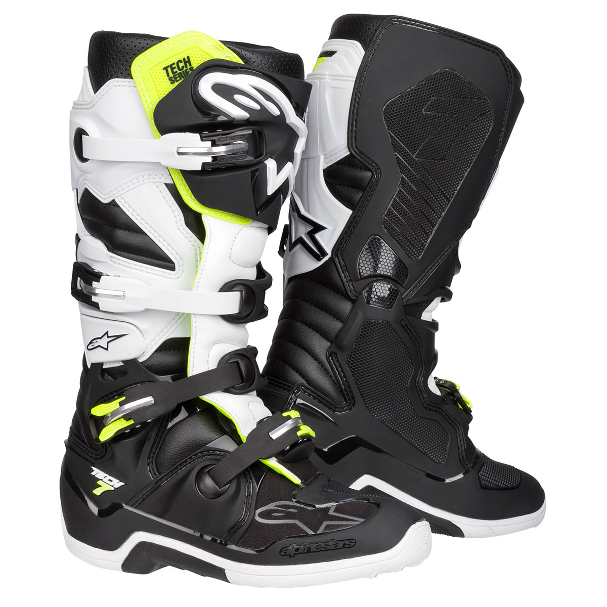 Alpinestars MX Boots Tech 7 Black/White