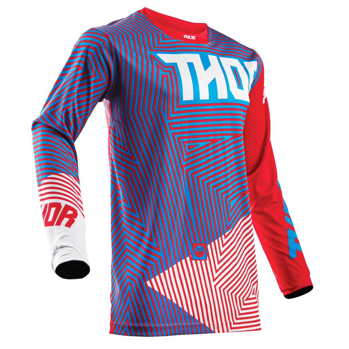 Thor Jersey Pulse Geotec Red/Blue