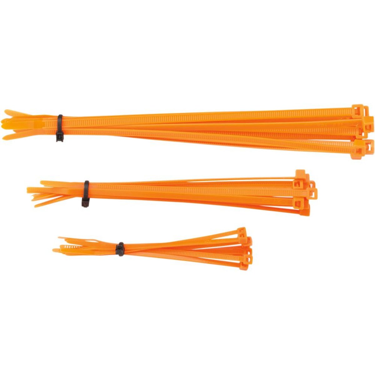 Moose Racing cable ties  30 piece, orange