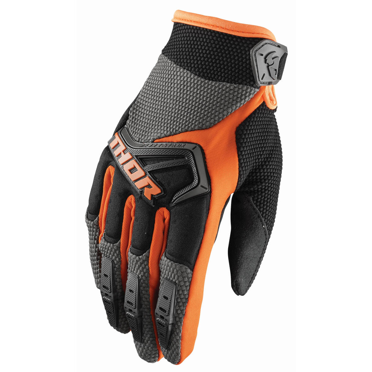 Thor Gloves Spectrum Charcoal/Orange
