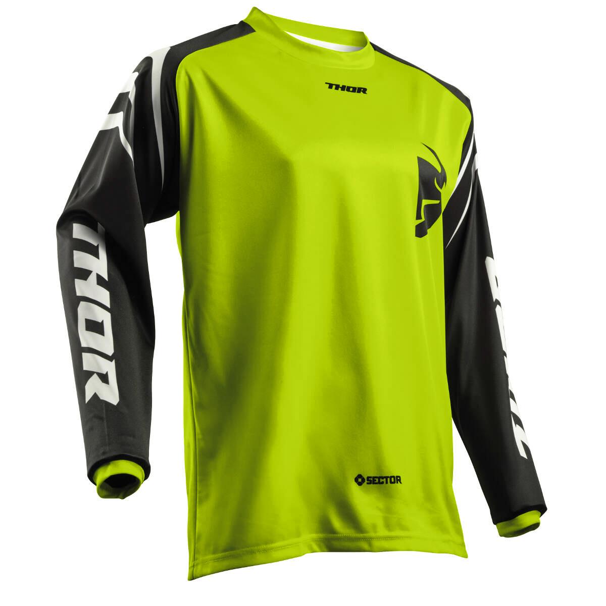 Thor Maillot MX Sector Zones - Lime