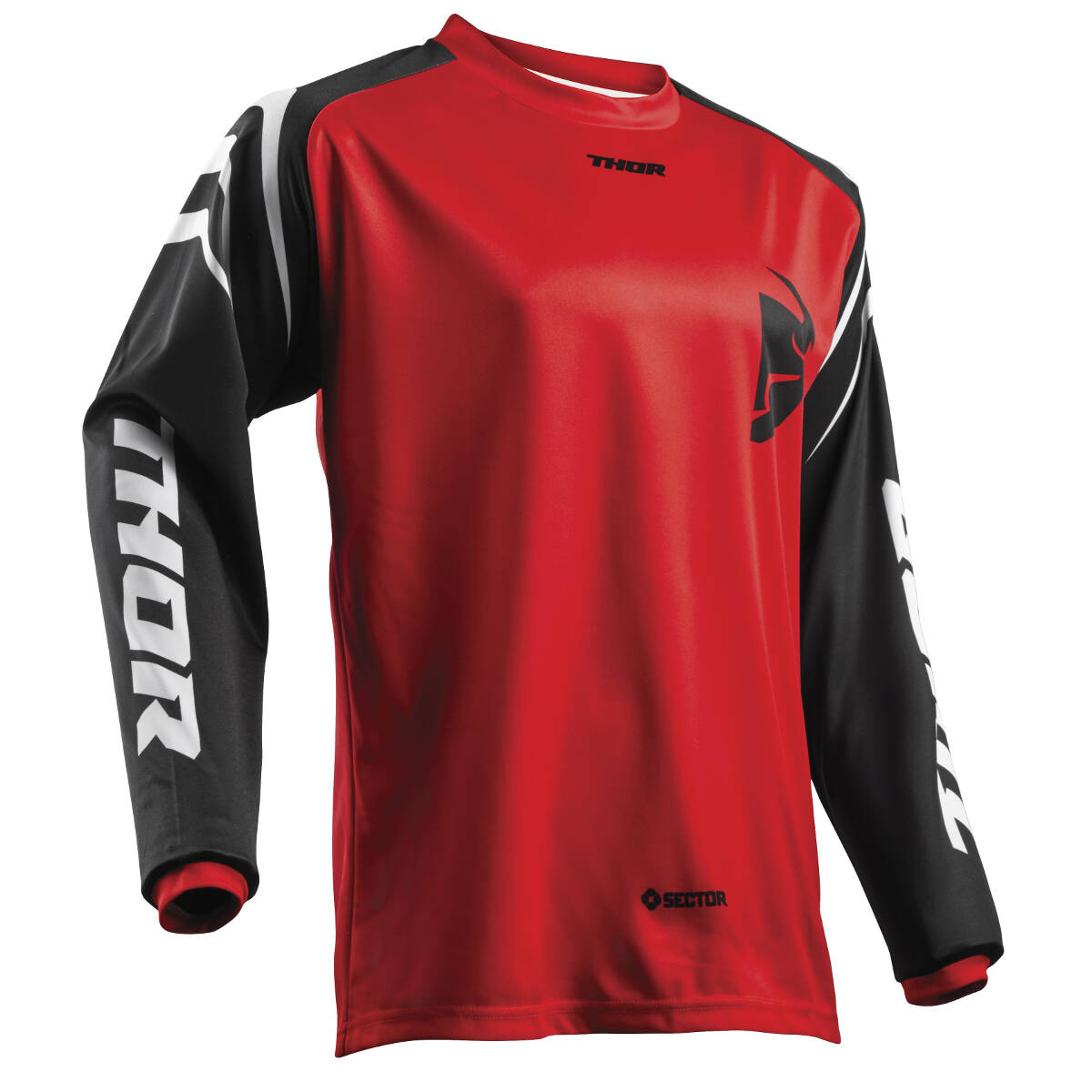 Thor Maglia MX Sector Zones - Red