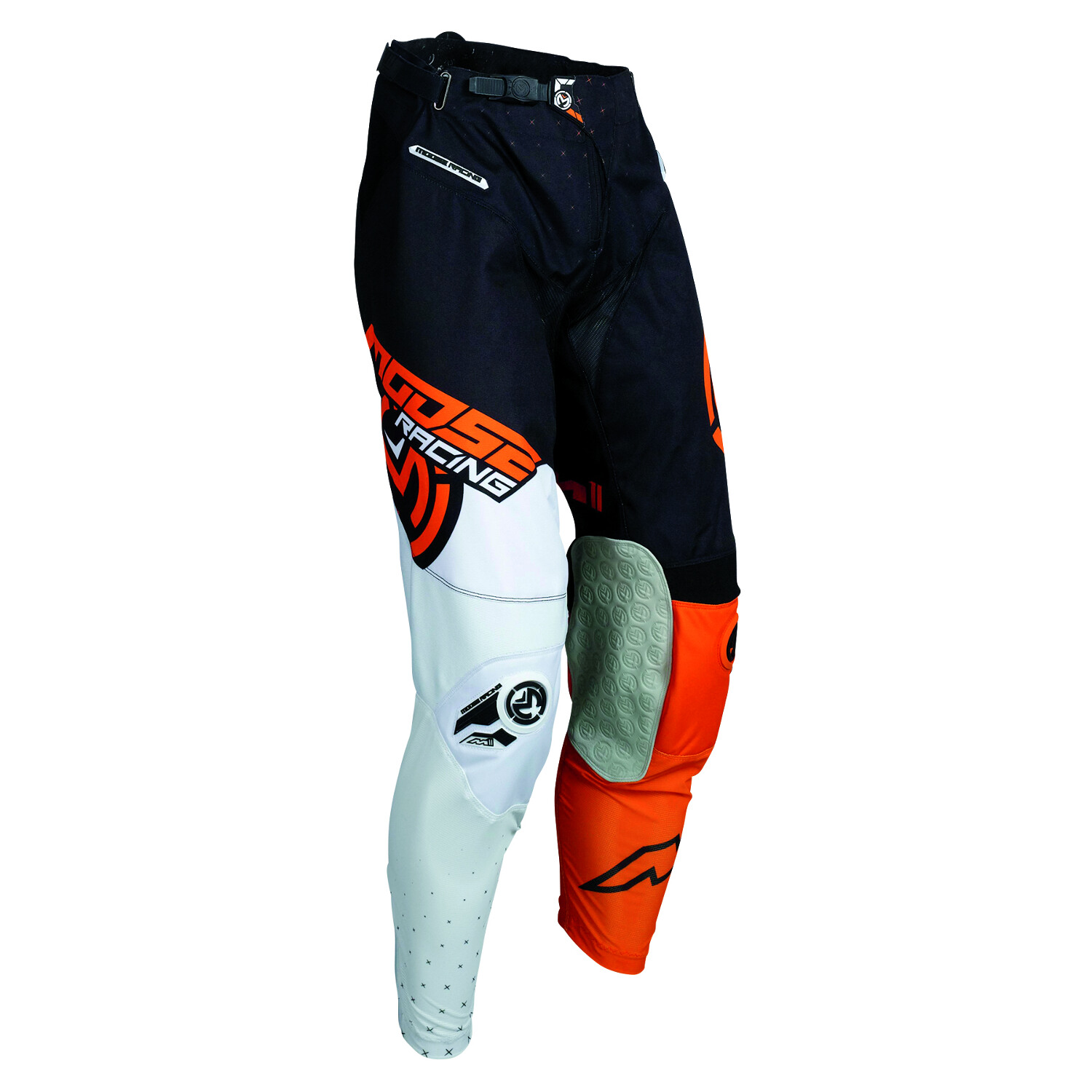 Moose Racing MX Pants M1 Black/White/Orange