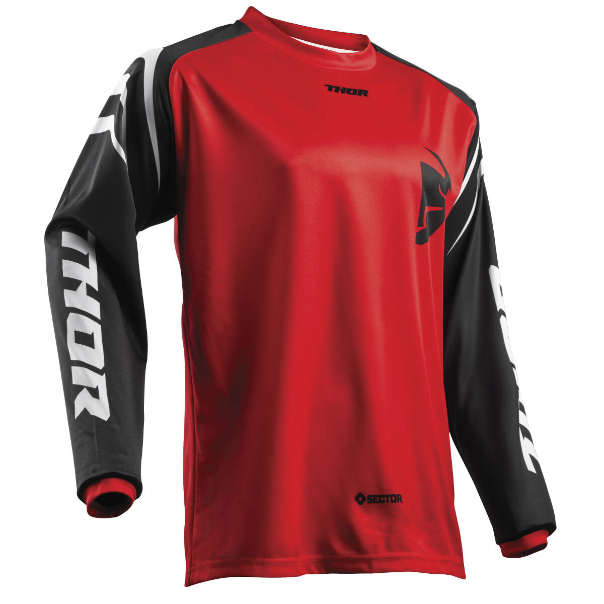 Thor Enfant Maillot MX Sector Zones - Red