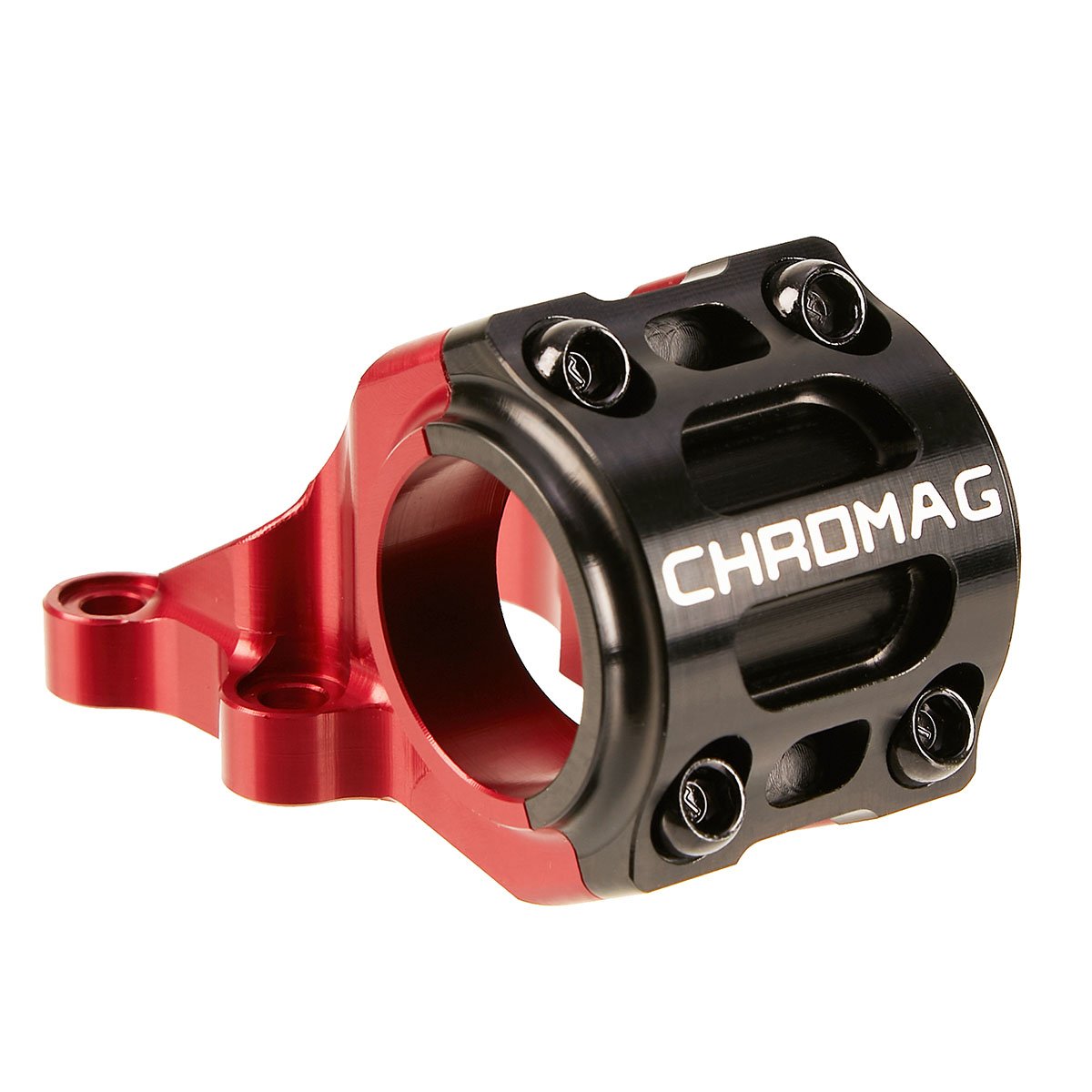 Chromag Attacco Manubrio MTB Director Direct Mount Rosso, 31.8 mm, 47 mm Reach