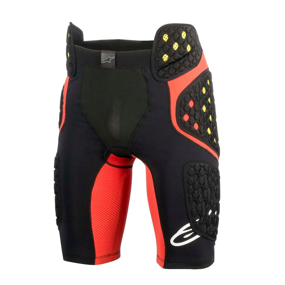 Alpinestars Sous-Shorts de Protection Sequence Pro Noir/Rouge