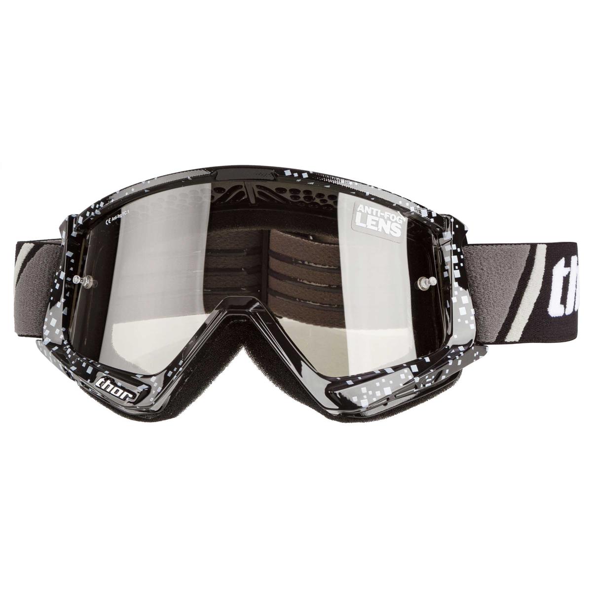 Thor MX Goggle Combat - Sand Blast - Lens Black Anti-Fog