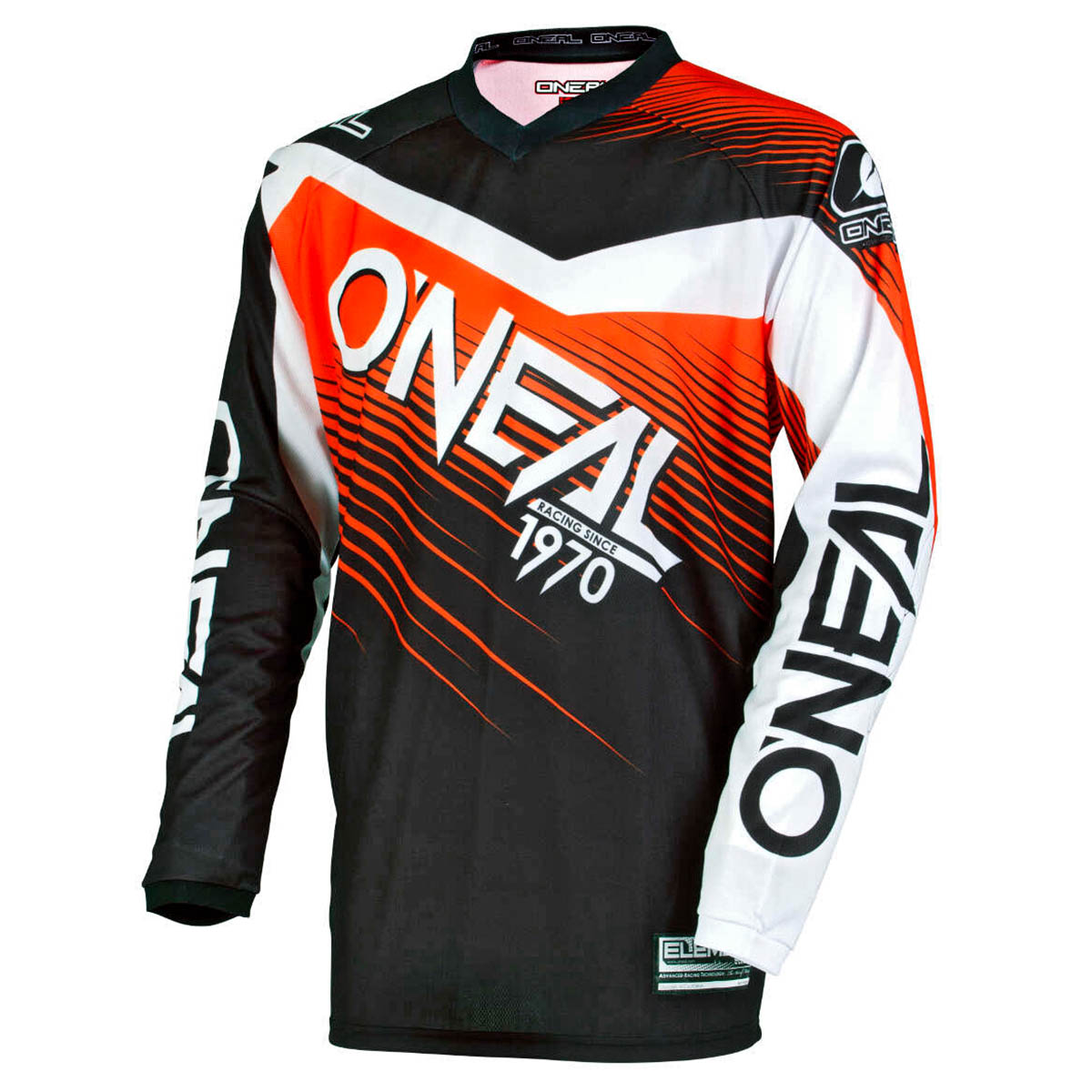 O'Neal Jersey Element Racewear Schwarz/Orange
