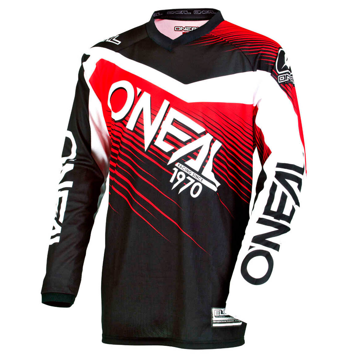 O'Neal Maglia MX Element Racewear Black/Red