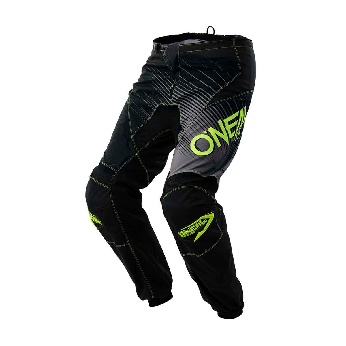 O'Neal Pantalon MX Element Racewear Black/Hi-Viz Yellow