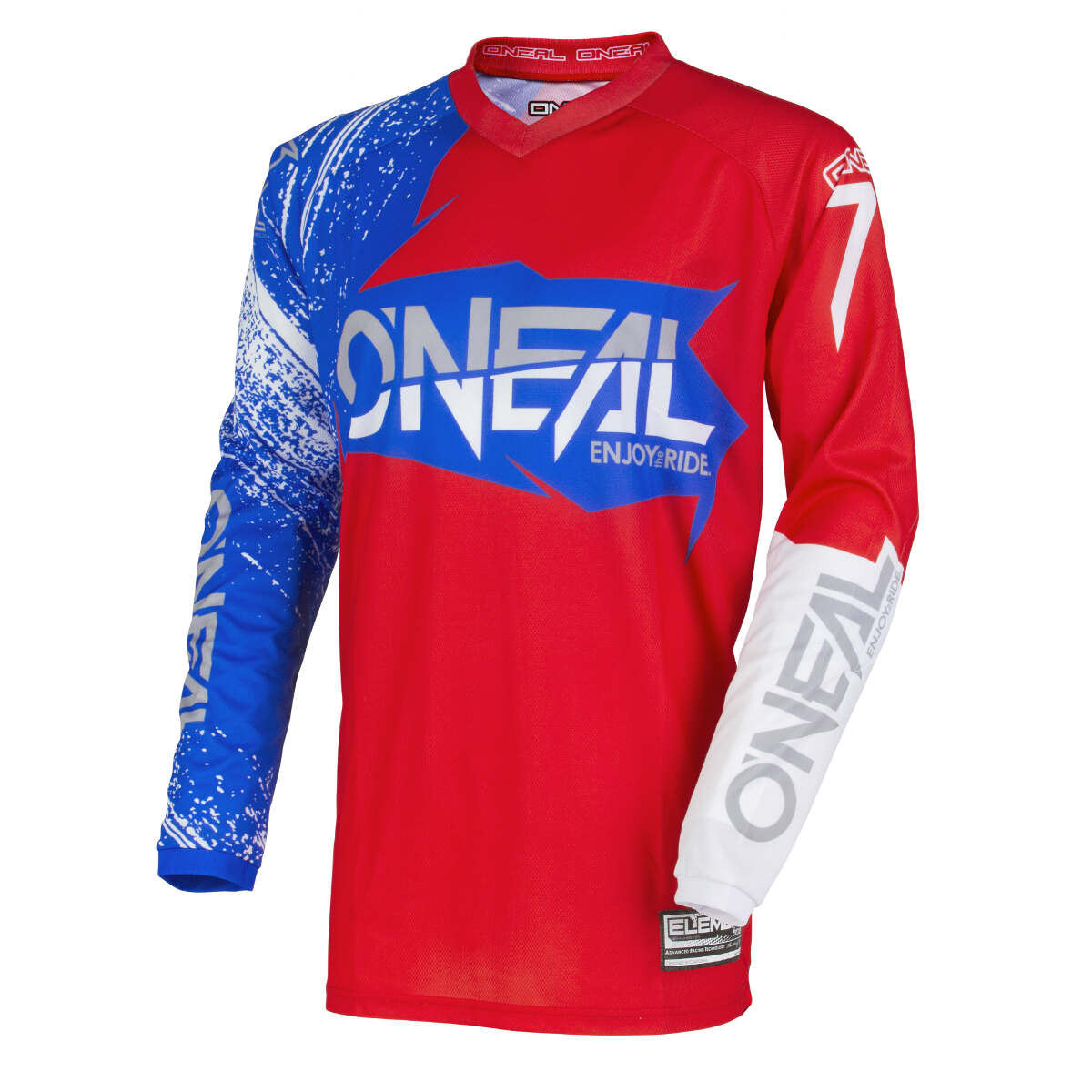 O'Neal Maillot MX Element Burnout Red/White/Blue