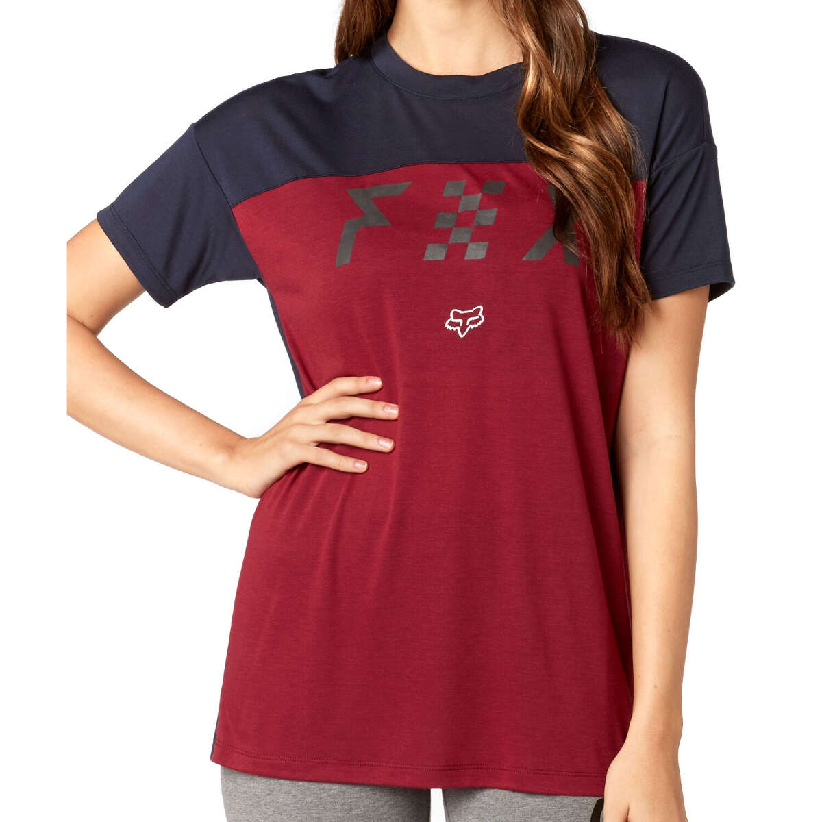 Fox Girls T-Shirt Rodka Dark Red