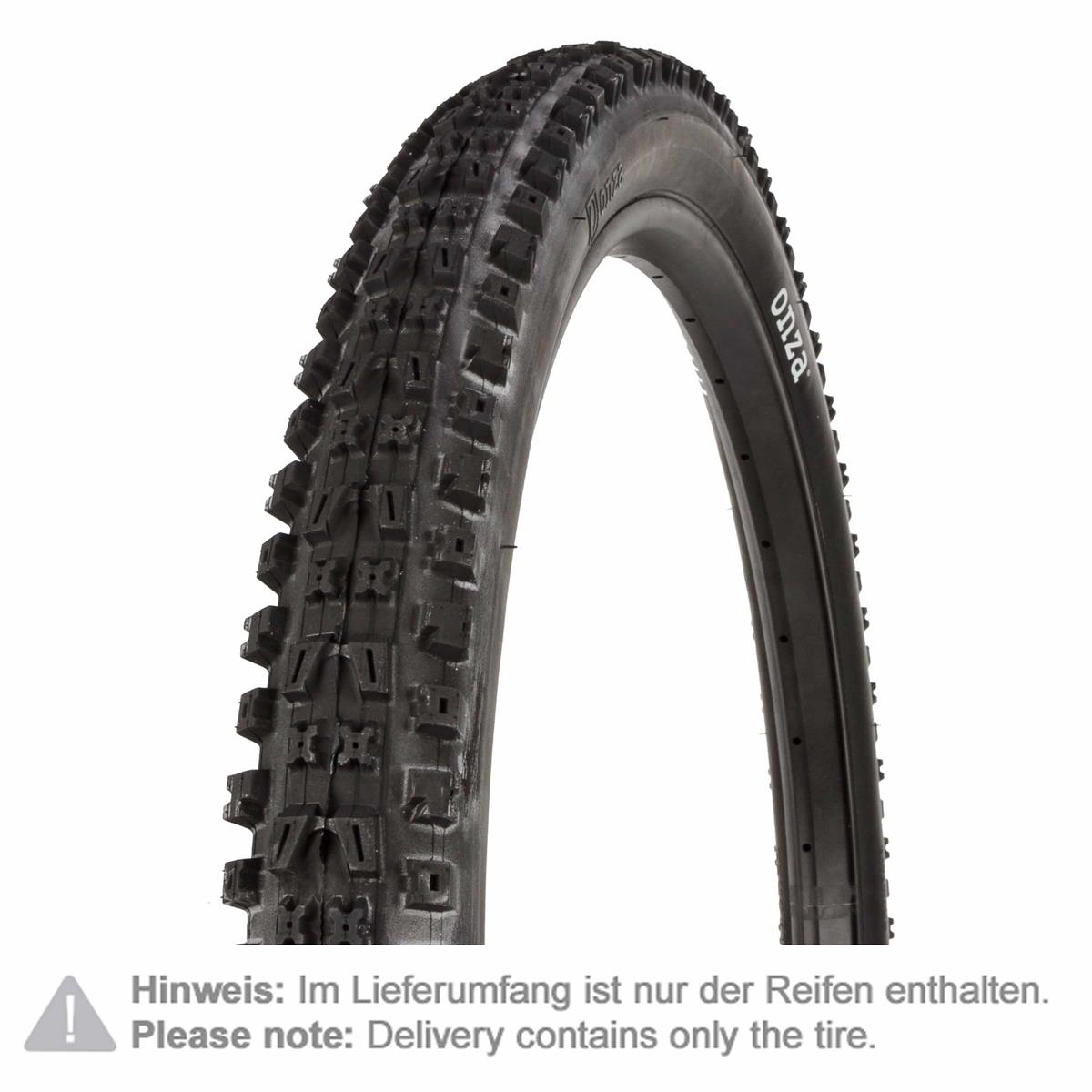 Onza MTB Tire Citius Black, 27.5 x 2.4 Inch, Tubeless Ready, 60 TPI, FRC, 65a/55a, Foldable