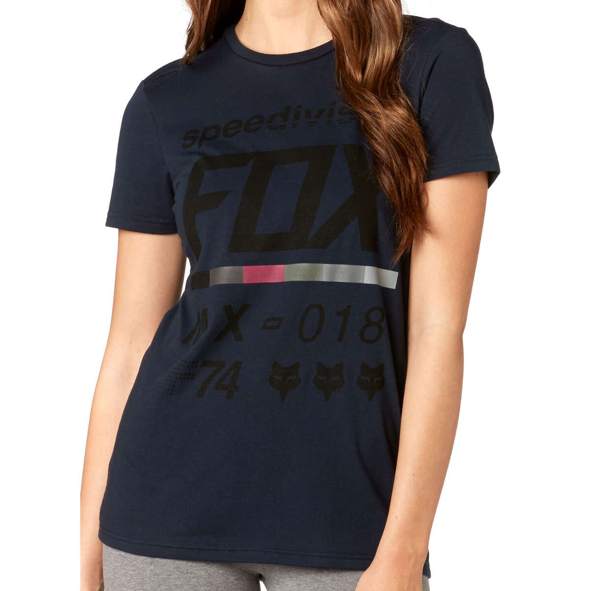 Fox Girls T-Shirt Drafter Midnight