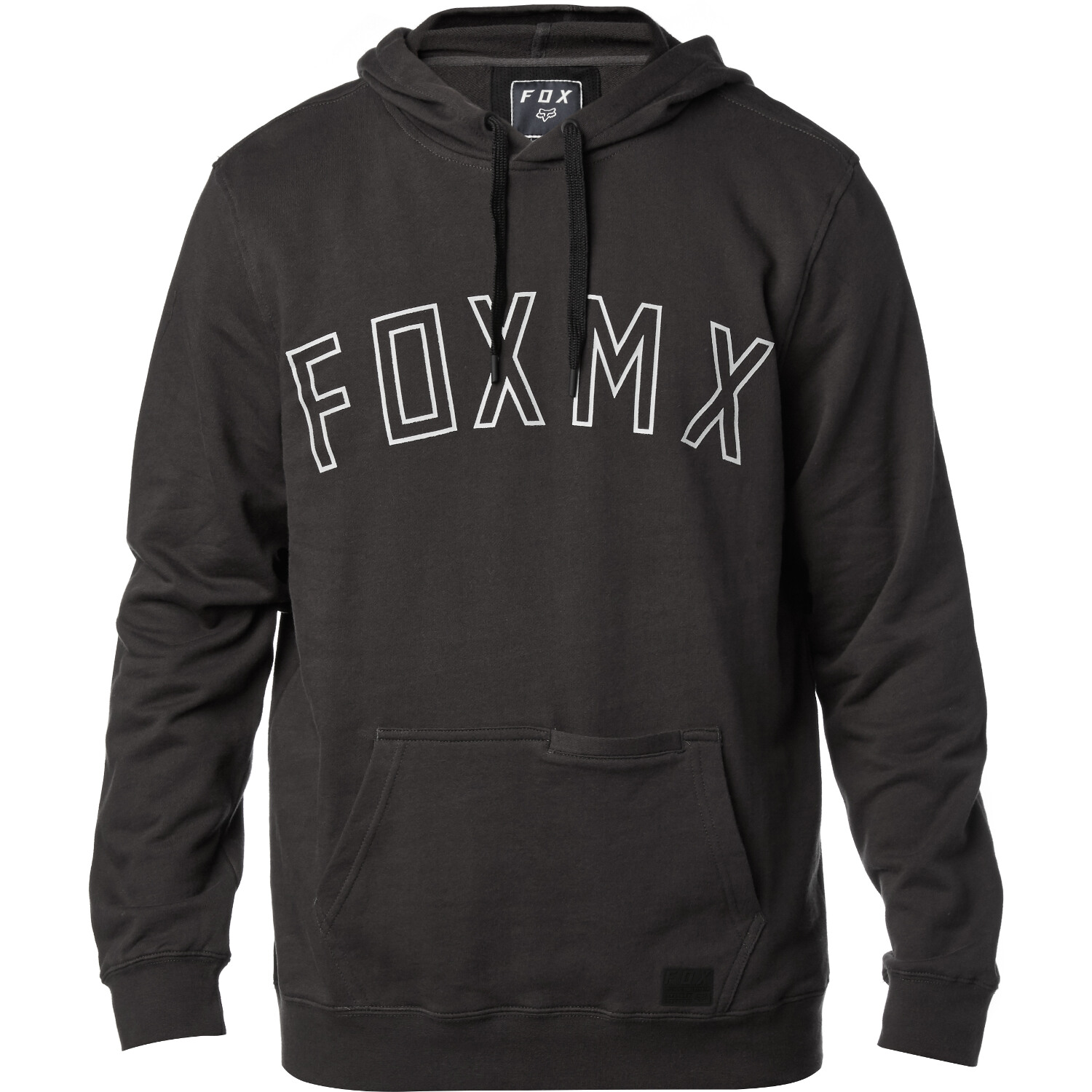 Fox Fleece Hoody Bourne Black Vintage